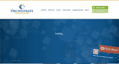 Desktop Screenshot of orchestratehealthcare.com